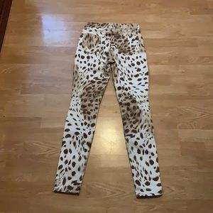 L’agence leopard jeans
